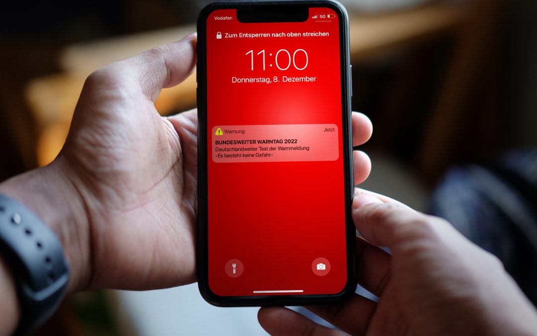 Vodafone informiert seine Kunden ab sofort über das neue Warnsystem Cell Broadcast