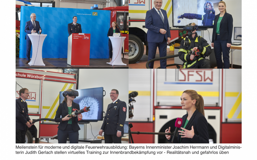 Herrmann and Gerlach present virtual training for indoor firefighting