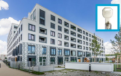 DEMOS Wohnbau installs CY110 system in Munich residential complex