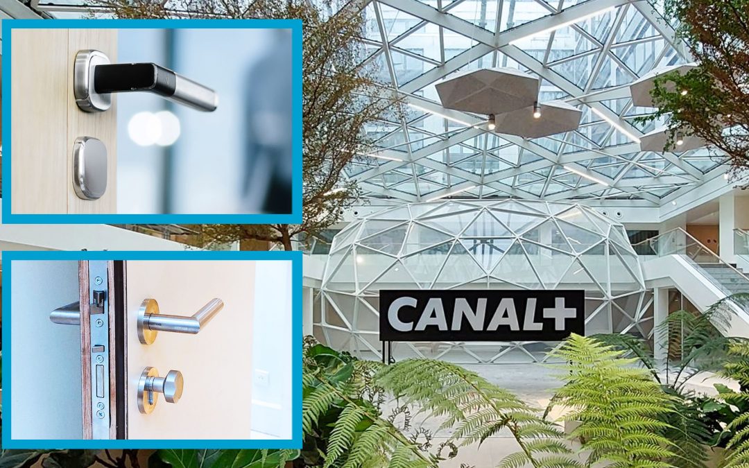 Canal+’s new Paris media centre uses networked ASSA ABLOY devices for access control