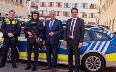 Herrmann und Justizminister Georg Eisenreich zum Lagebild 2022: Gewalt gegen Polizisten verstärkt bekämpfen