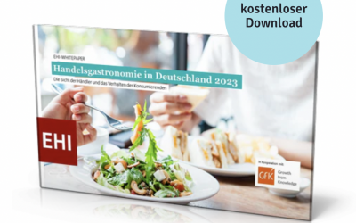 EHI GERMANY: Turnover in retail gastronomy at pre-Corona level