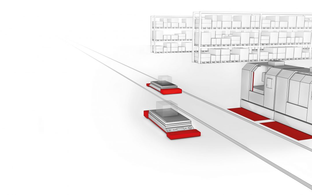 Conveyor technology with retrofitted safety technology
