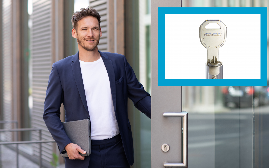 For mechanical security you can trust, look behind the key