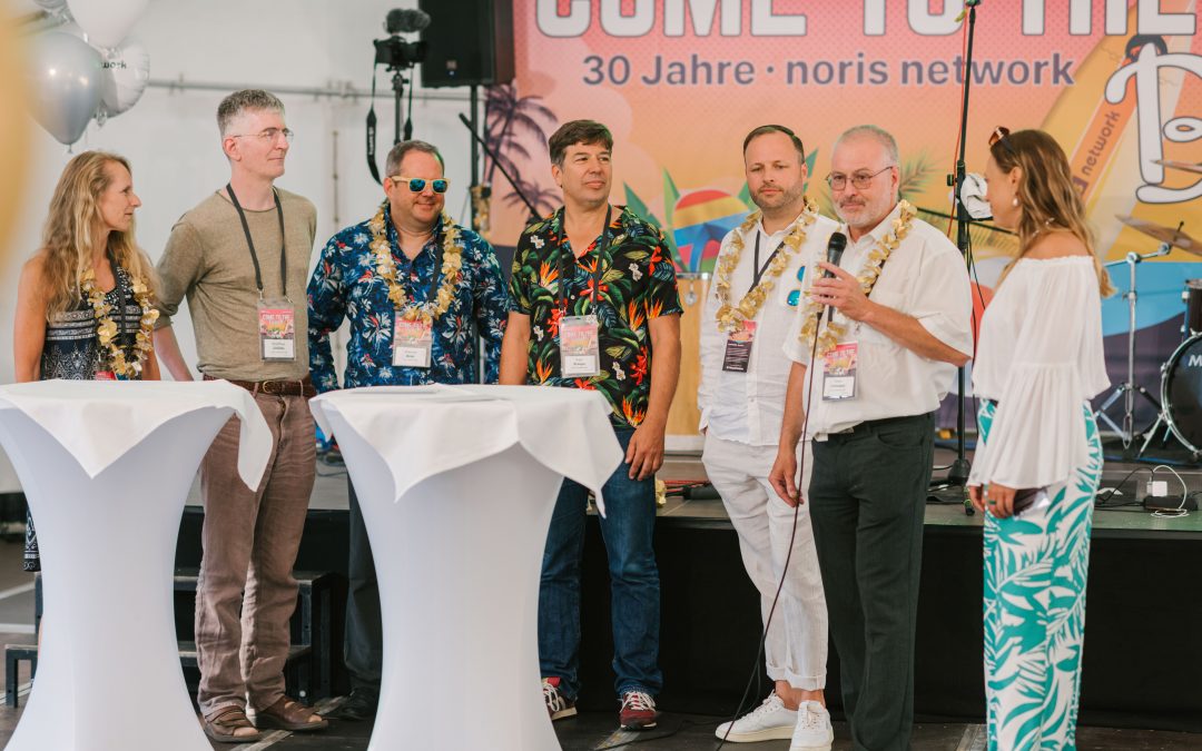 30 years of noris network: Beach party for the company anniversary