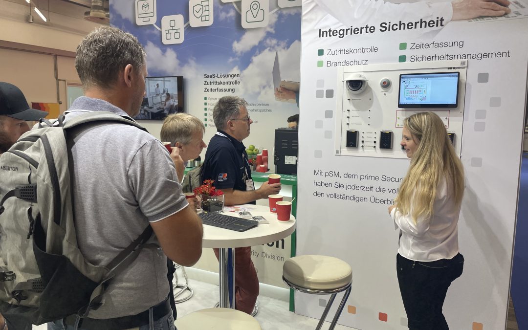 primion presents itself in Munich as a European solution provider