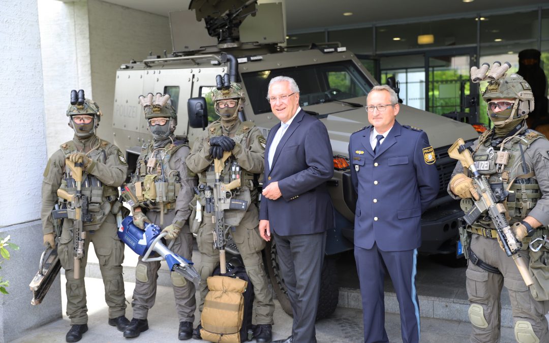 Herrmann: 50 years of special units of the Bavarian police force