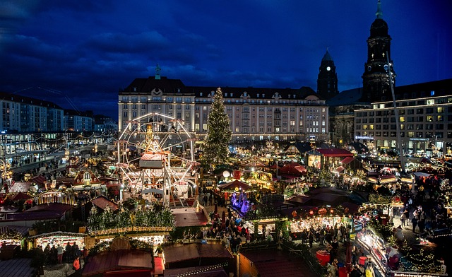 Sicherheit rund um die Uhr –  Sicherheitsmitarbeiter schützen Weihnachtsmärkte in Deutschland