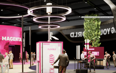 MWC 2024: Telekom zeigt neueste Version des „Mobilfunk-Mast-to-go“