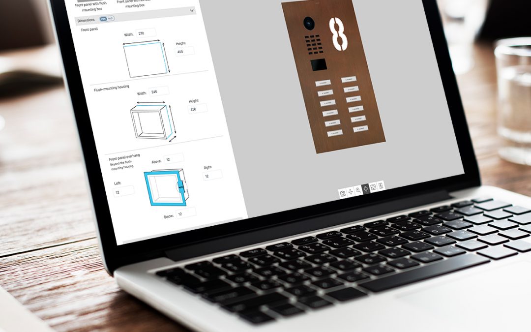 Door intercom systems made to measure – with the 3D configurator from DoorBird