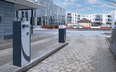 NFC Bargeldloses Parken  von Hörmann: Kartenzahlung  direkt an der Ausfahrstation