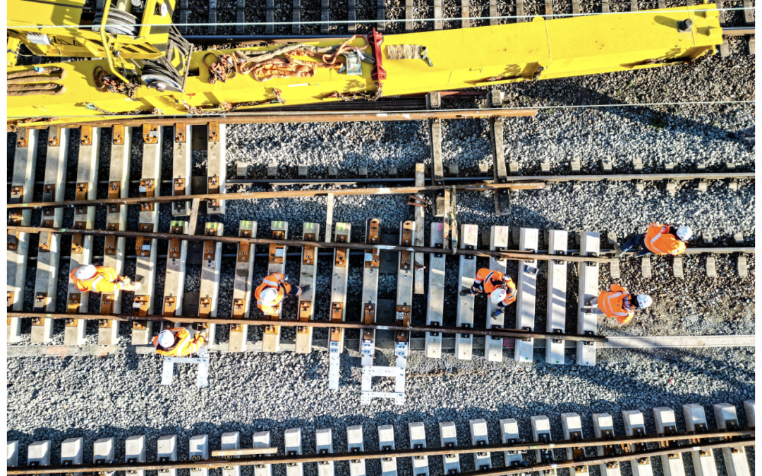 Nach Fahrplan und im festen Takt: DB startet  neues Baustellenkonzept