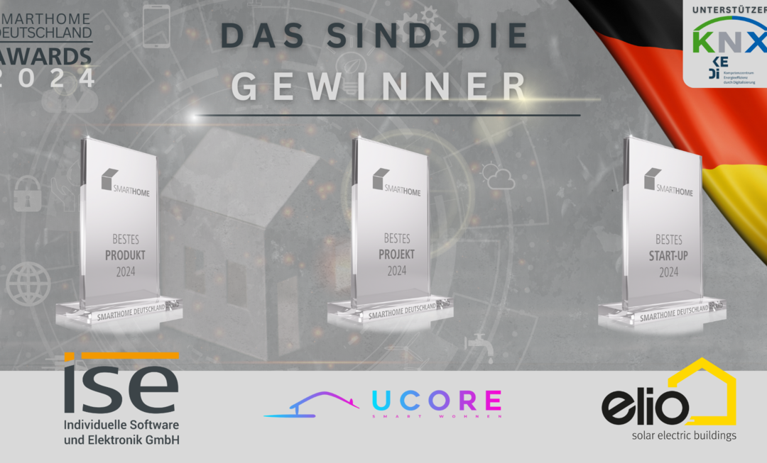 Ausgezeichnet smart: Das sind die Gewinner der SmartHome Deutschland Awards 2024