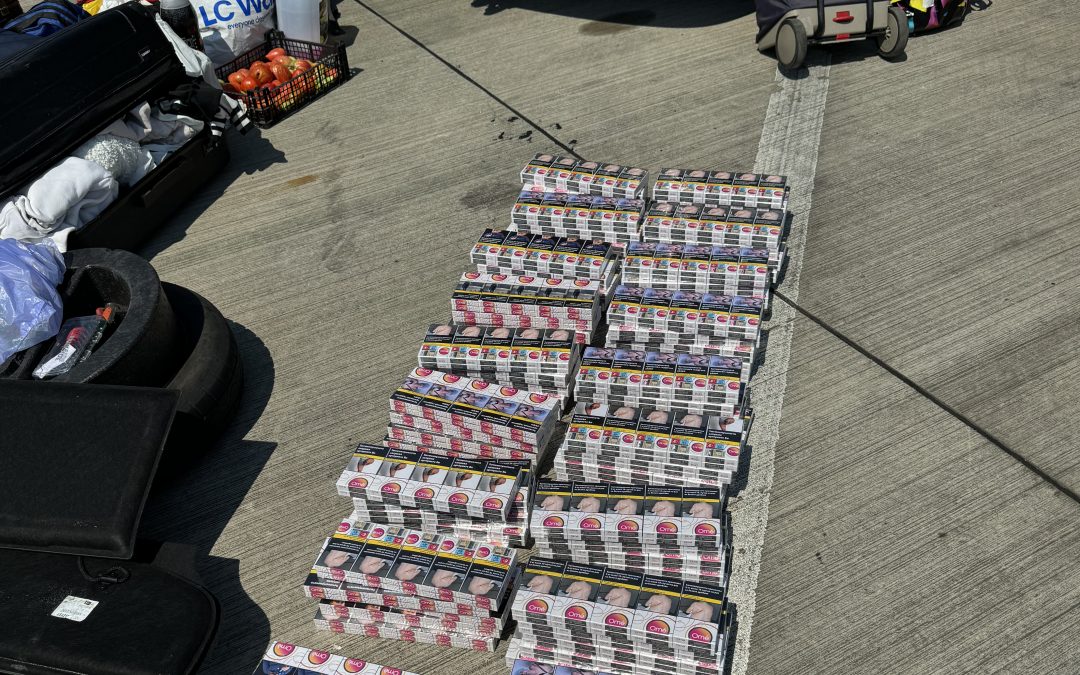 Hoher Steuerschaden durch 20.000 Schmuggelzigaretten