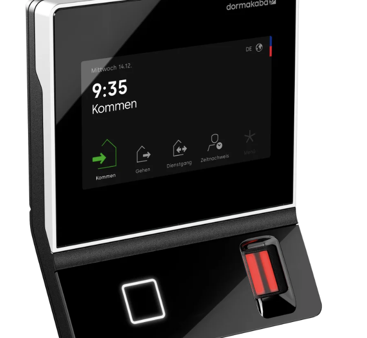 Neue Terminalgeneration für Zeiterfassung von dormakaba
