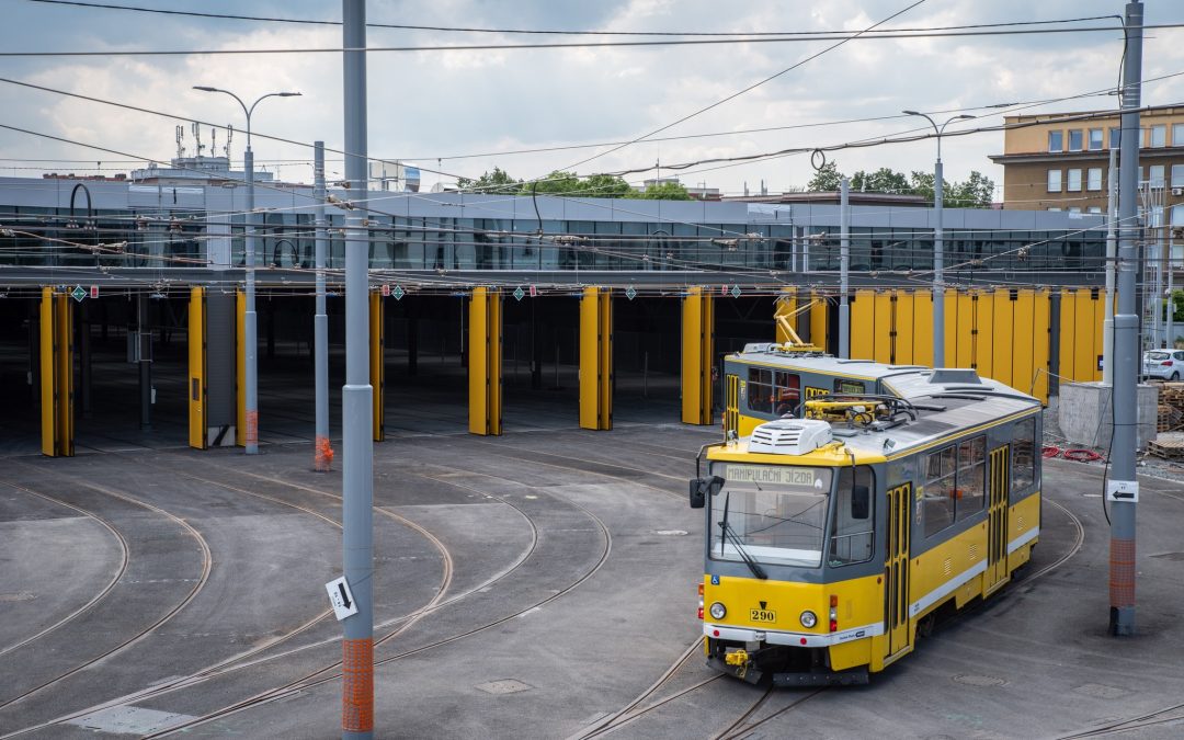 Straßenbahndepot Pilsen setzt auf Videosicherheitstechnik von Dallmeier