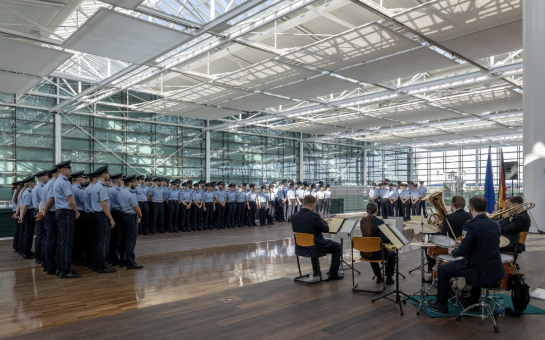 100 neue Bundespolizisten am Flughafen München