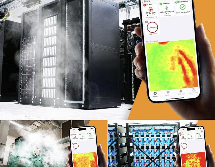 Early fire detection in companies – efficiency and security with the Kentix multisensor-TI