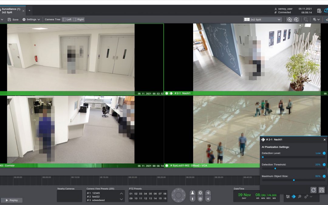 Data protection compliant with AI-supported pixelation