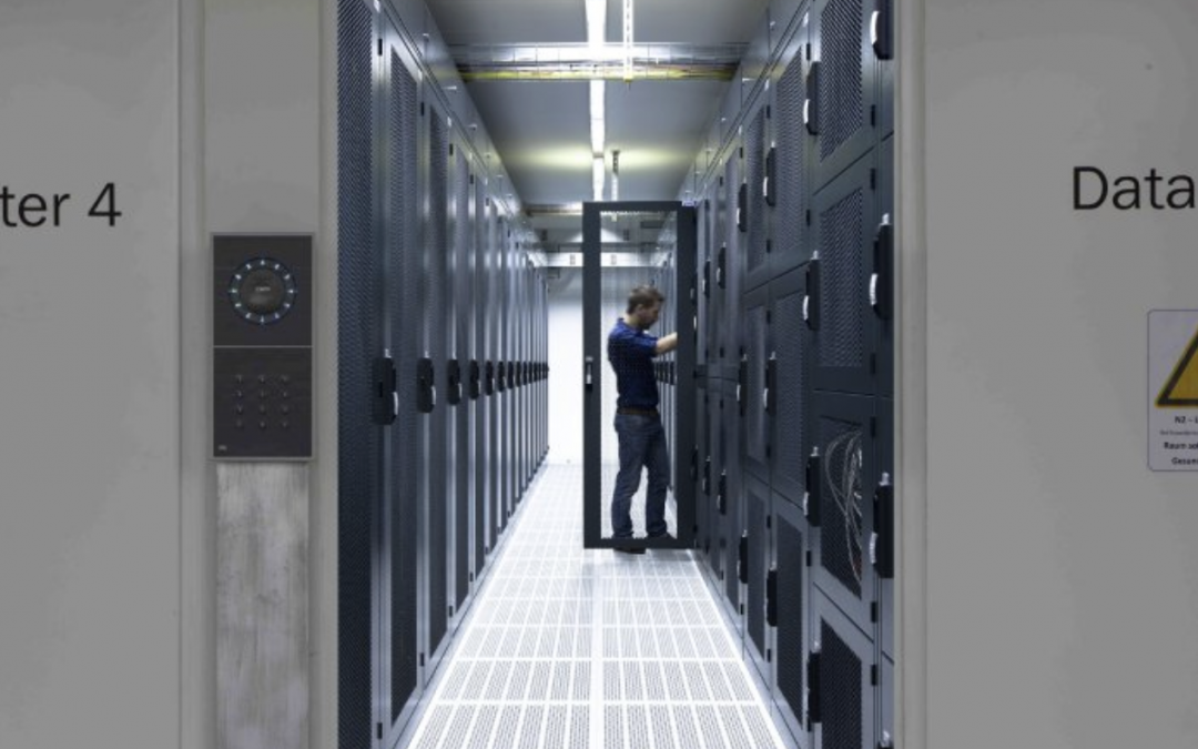 Physical protection of data centers with two-factor authentication.