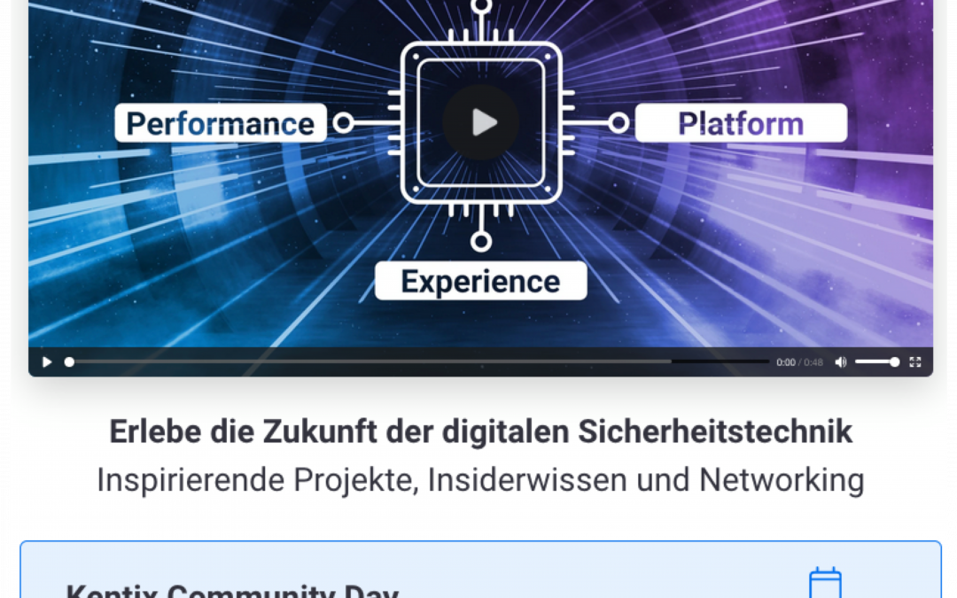 Kentix Community Day 2025 – Die Zukunft der Sicherheit beginnt jetzt
