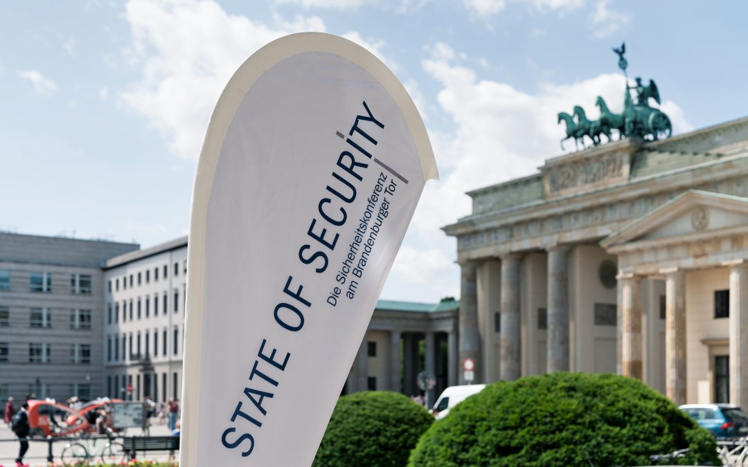STATE OF SECURITY: Security conference at the Brandenburg Gate