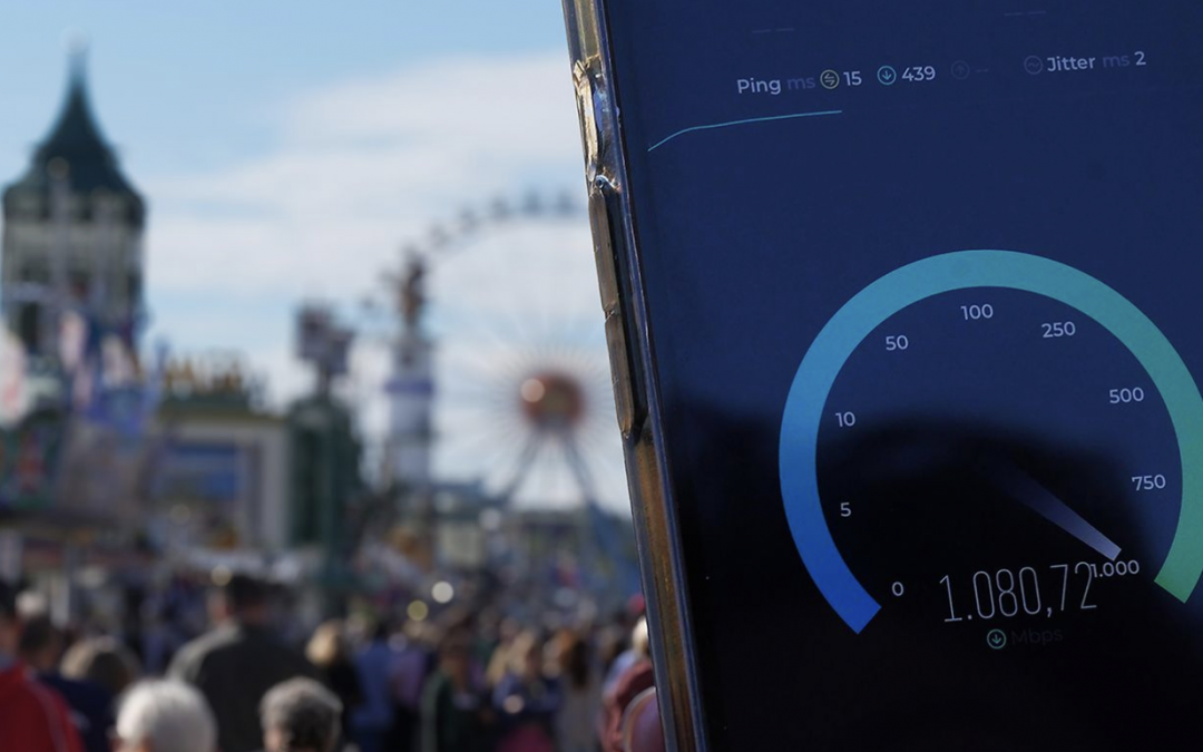 Mobile phone usage at Oktoberfest remains at record levels