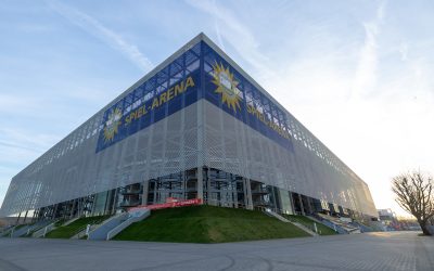Bluetooth®-programmierbare digitale Schlüssel schützen Personal und Besucher in Düsseldorfer MERKUR SPIEL-ARENA