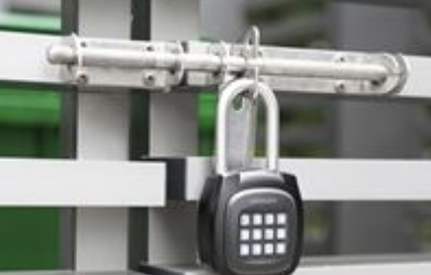 Waferlock IP68 smart padlock for all-weather security