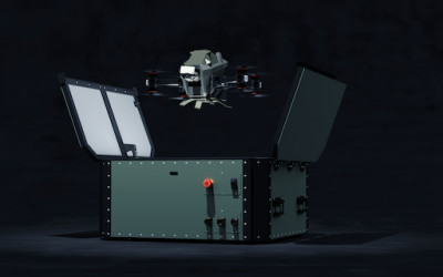 Mit Netz und Fallschirm gegen verdächtige Flugobjekte