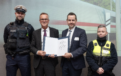 25 years of security partnership: Deutsche Bahn and the Federal Police